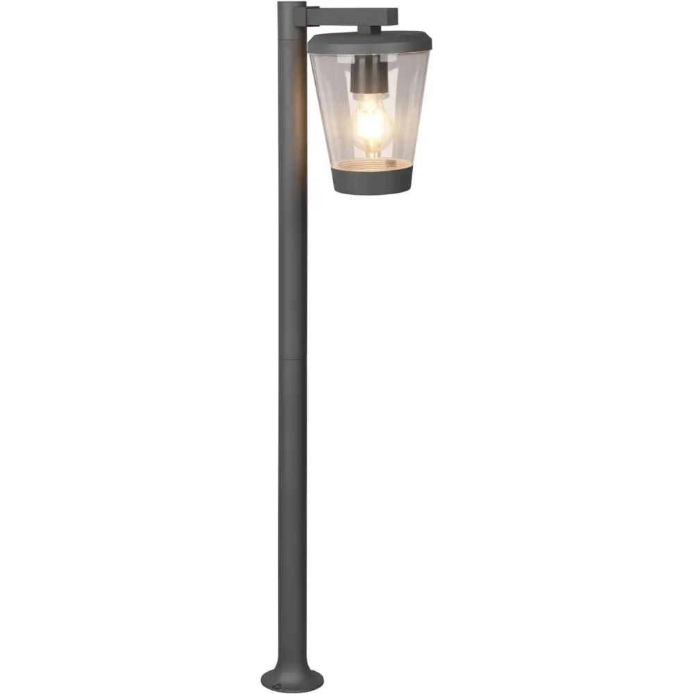 Stehlampe aussen Cagver Grau 16 cm 100 cm - Farbe: anthrazit - Material: Aluminium-Druckguss - Stehlampe aussen