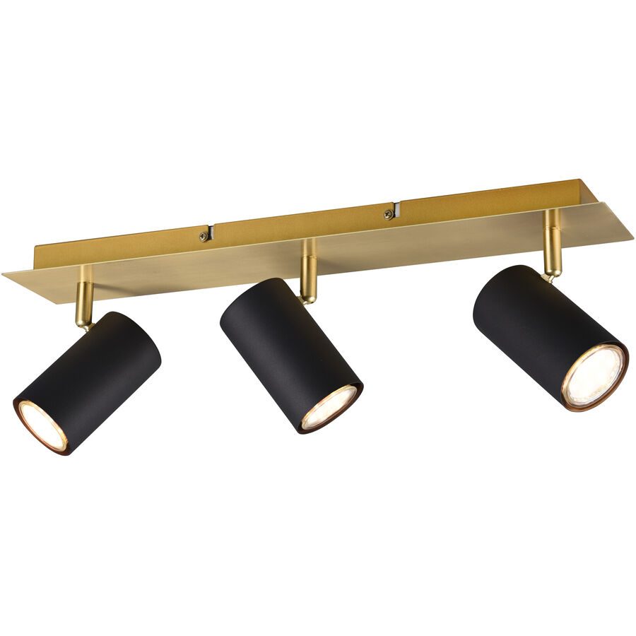 Spot Manste Gold/Schwarz Metall 48 cm 15 cm - Farbe: schwarz-gold - Spot