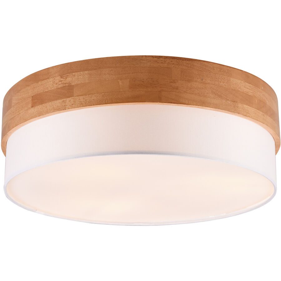 Deckenlampe Sesona Grau Metall 50 cm 22 cm - Farbe: Nickel matt - Deckenlampe