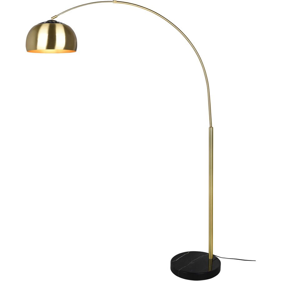 Stehlampe Arxen Metall 38 cm 200 cm - Farbe: messing matt - Stehlampe