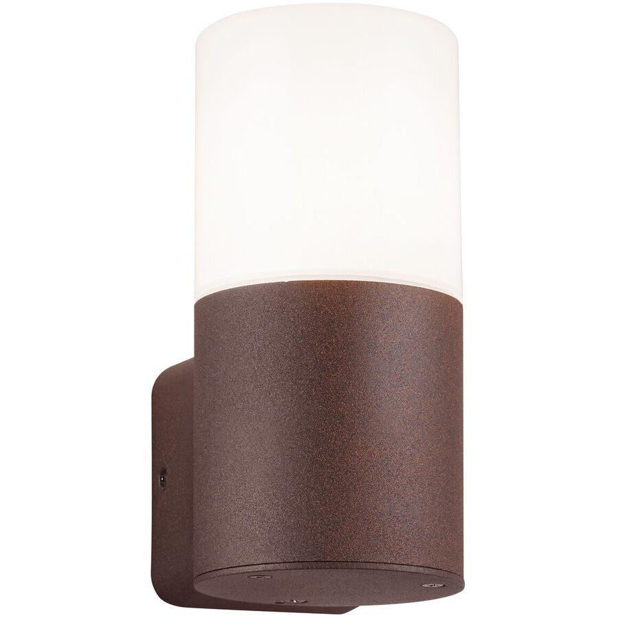 Wandlampe aussen Cleara Rot 8.5 cm 17.5 cm - Farbe: rost - Material: Aluminium-Druckguss - Wandlampe aussen