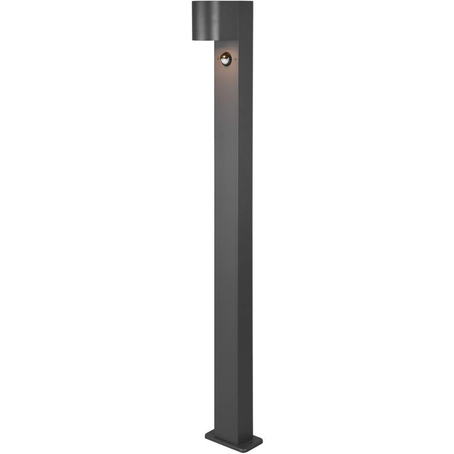 Aussenlampe Reeya Grau 12 cm 100 cm - Farbe: anthrazit - Material: Aluminium-Druckguss - Aussenlampe