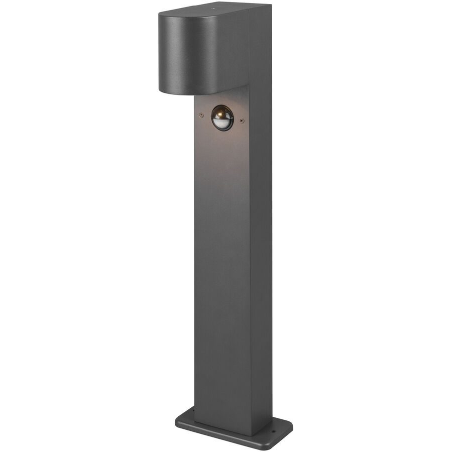 Aussenlampe Reeya Grau 12 cm 50 cm - Farbe: anthrazit - Material: Aluminium-Druckguss - Aussenlampe