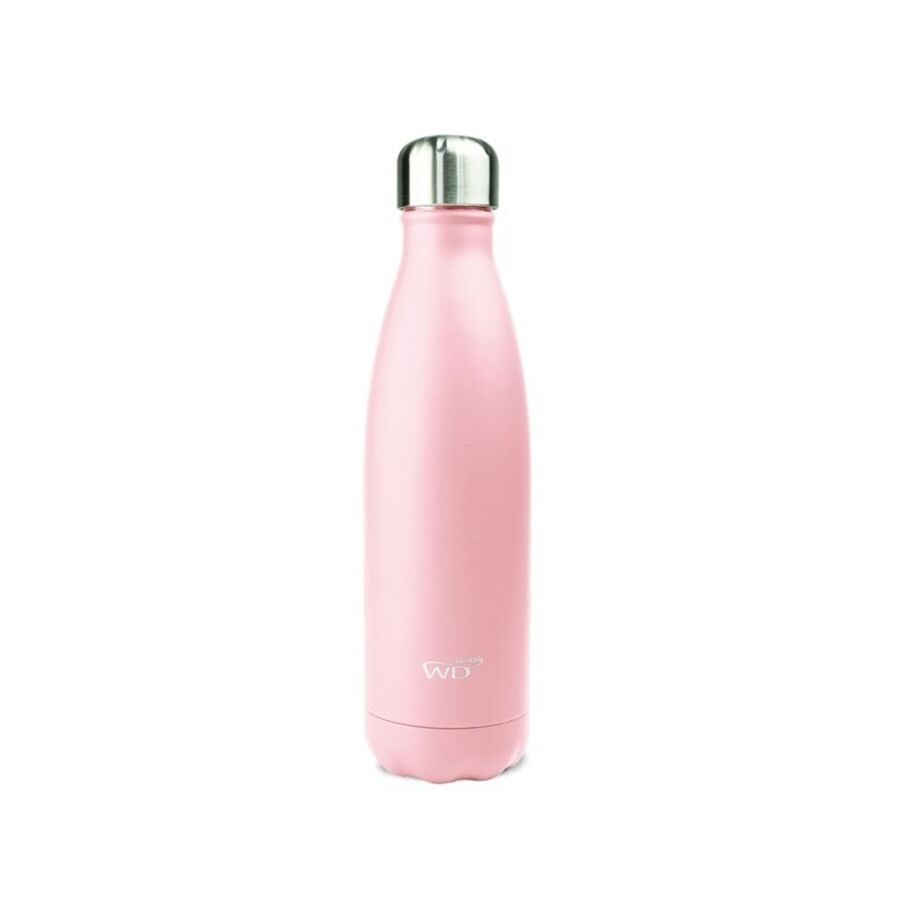 Flasche Easy Life Rosa Edelstahl 26 cm - Farbe: hellrosa - Flasche