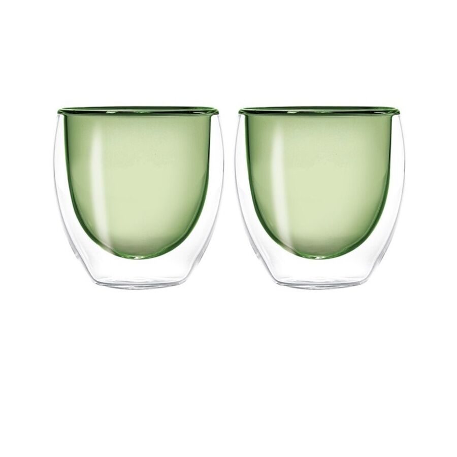Espressotassen-Set Easy Life Grün Glas - Espressotassen-Set