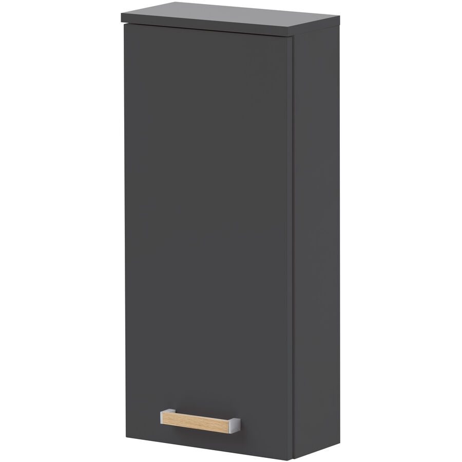 Hängeschrank Hartwich Grau Holzwerkstoff 33 cm 16 cm 72 cm - Farbe: anthrazit - Hängeschrank