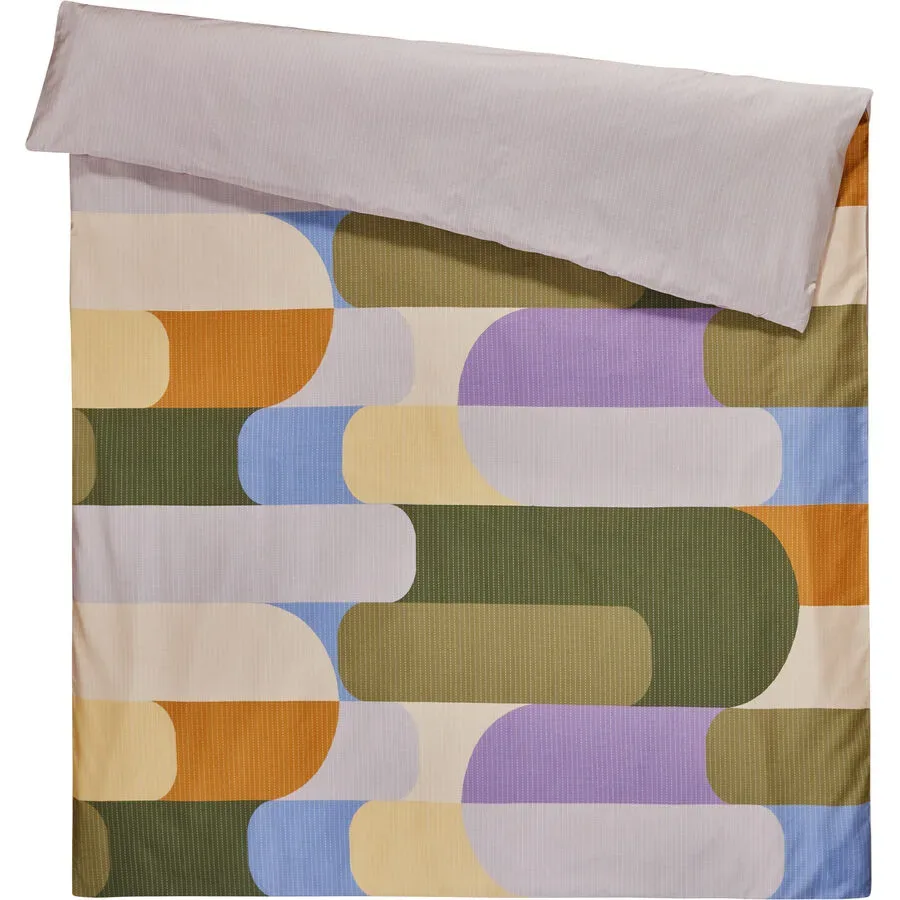 Esprit Duvetbezug Cade Mehrfarbig Baumwolle 210 cm 160 cm - Farbe: bunt - Duvetbezug