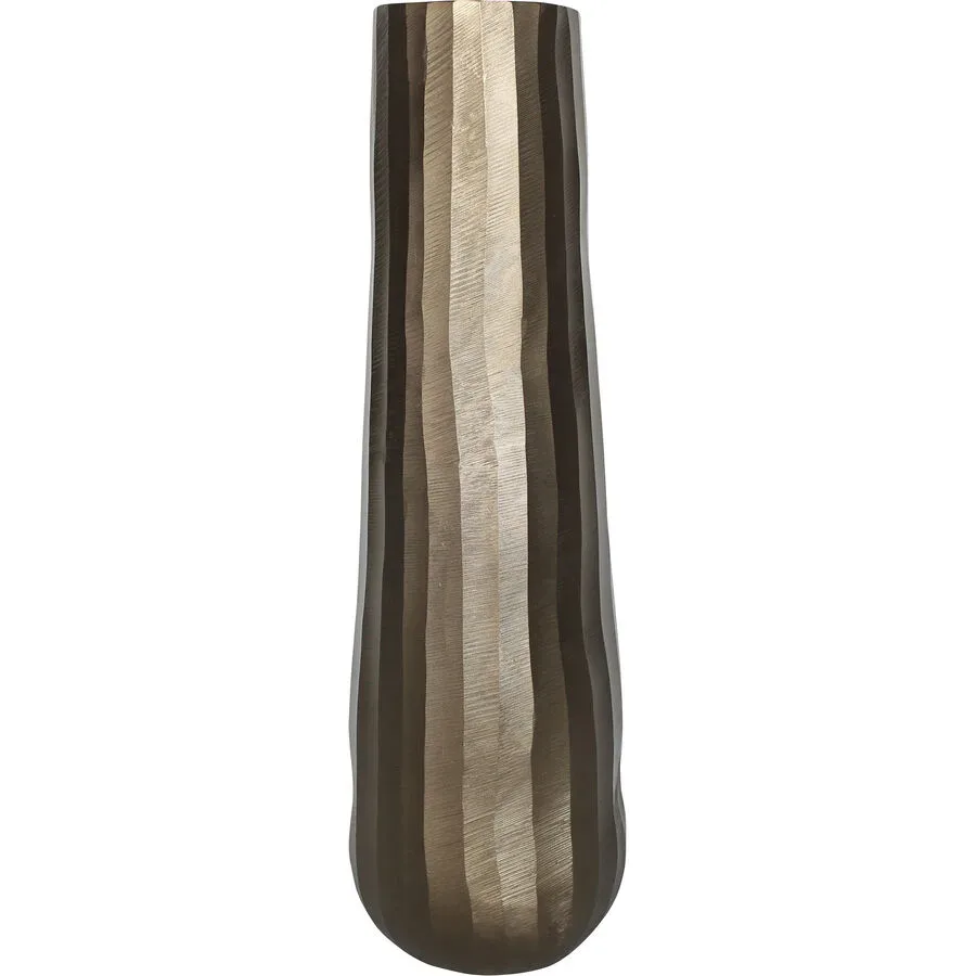 Vase Anina Gold Aluminium 58 cm - Vase
