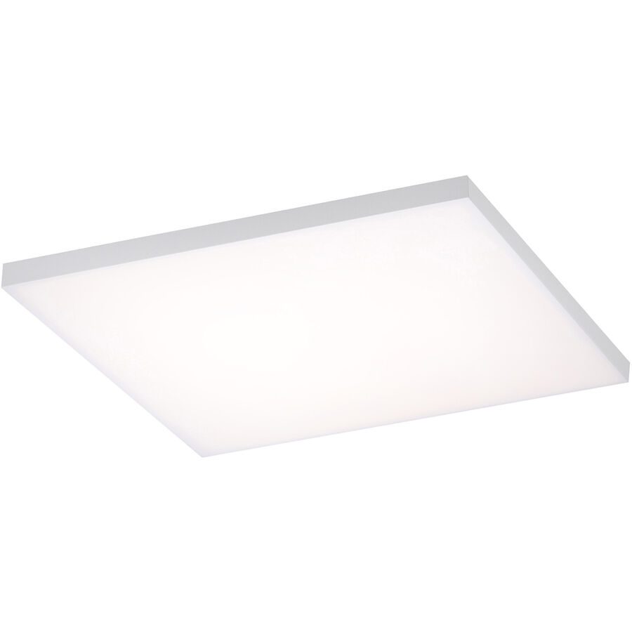 Deckenlampe Q-Frameless Weiss Aluminium 30 cm 6.8 cm - LED - Lichtfarbe: Extra warmweiss - Tageslichtweiss - Deckenlampe- LED Energiesparlampe