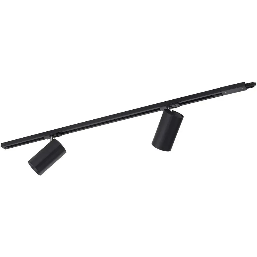 System Pure-Technik Schwarz Kunststoff 8 cm 13 cm - LED - Lichtfarbe: Warmweiss - System- LED Energiesparlampe