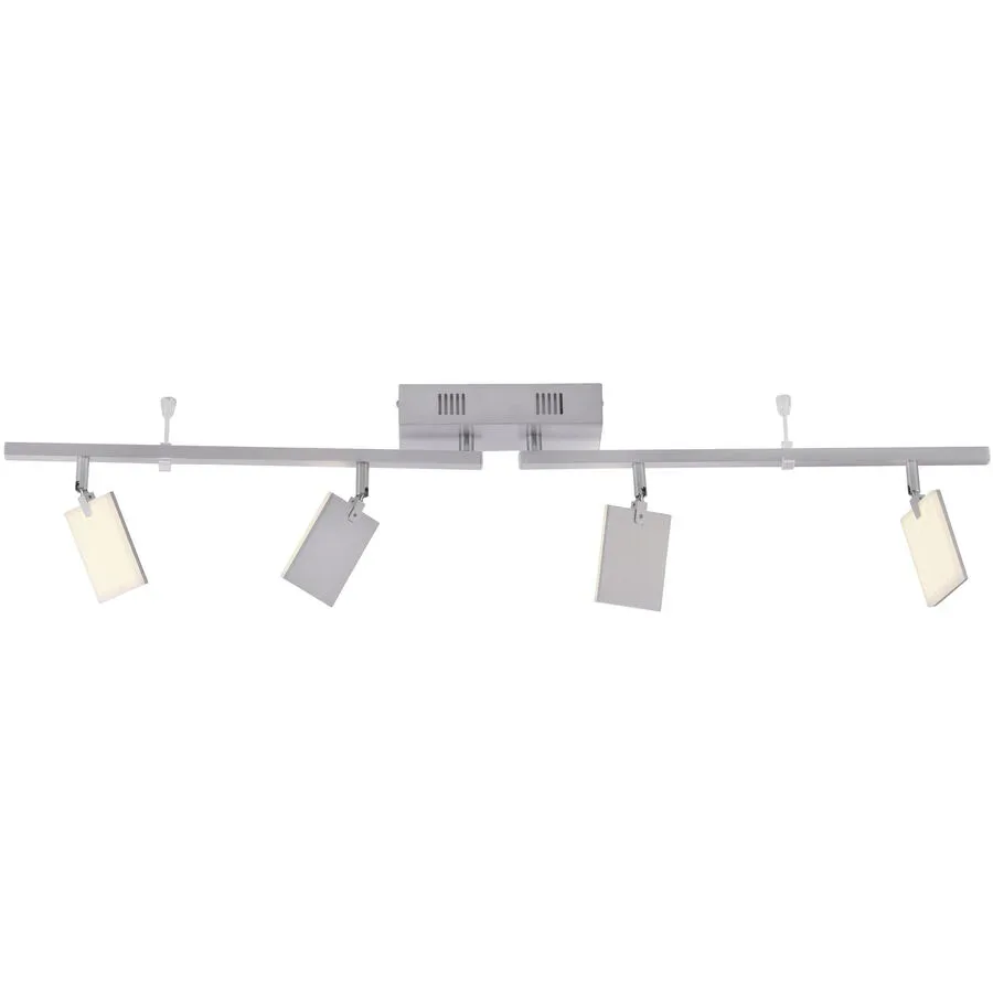 Deckenlampe Pure-Mira Silber Aluminium 7.5 cm 12.5 cm - LED - Lichtfarbe: Extra warmweiss - Tageslichtweiss - Deckenlampe- LED Energiesparlampe