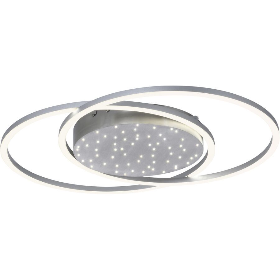 Deckenlampe Q-Frameless Weiss Aluminium 30 cm 6.8 cm - LED - Deckenlampe- LED Energiesparlampe