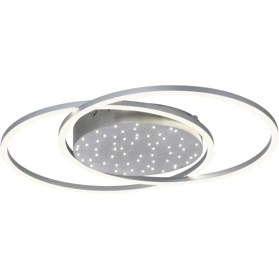 Deckenlampe Q-Frameless Weiss Aluminium 30 cm 6.8 cm - LED - Deckenlampe- LED Energiesparlampe