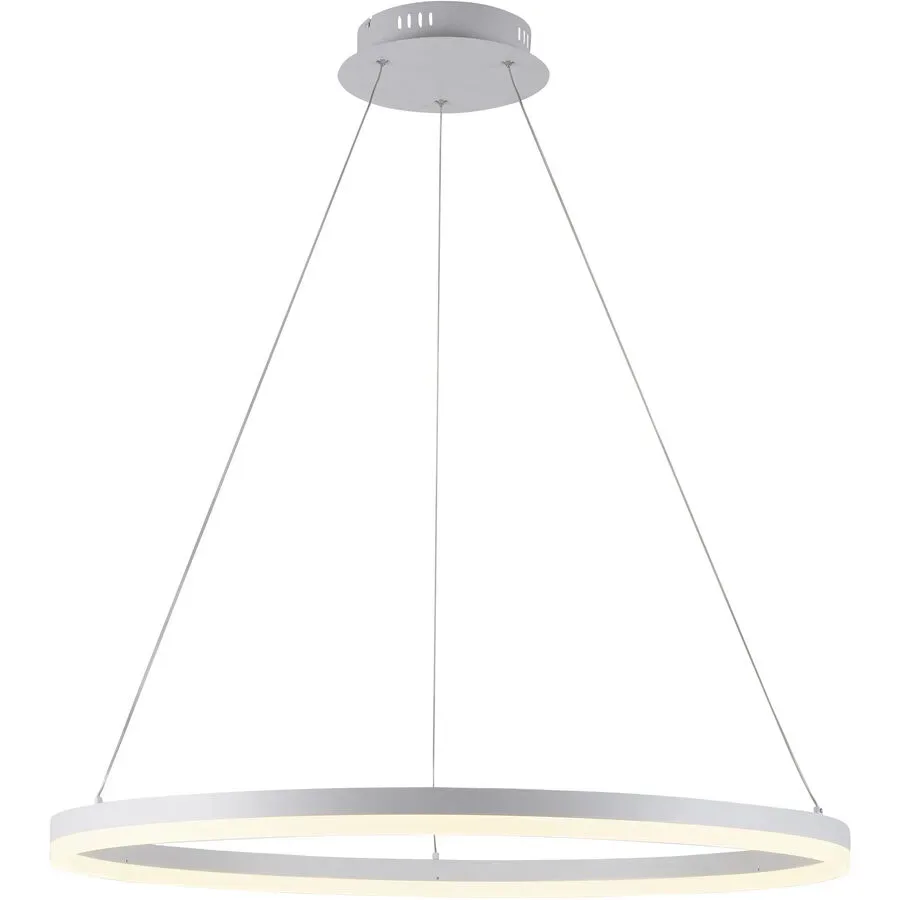 Pendellampe Q-Vito Bronze Eisen 59 cm 120 cm - Farbe: messing matt - LED - Lichtfarbe: Warmweiss - Pendellampe- LED Energiesparlampe