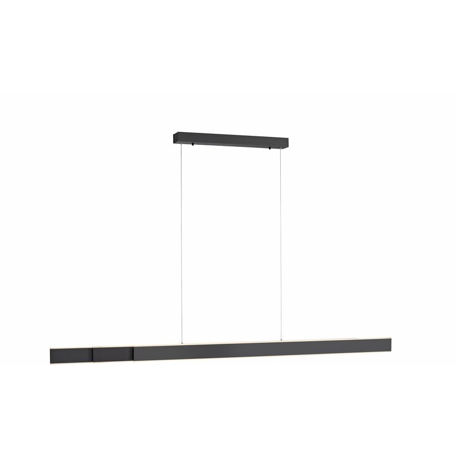 Pendellampe Pure-Lume Silber Aluminium 6.5 cm 40 cm - LED - Lichtfarbe: Extra warmweiss - Tageslichtweiss - Pendellampe- LED Energiesparlampe