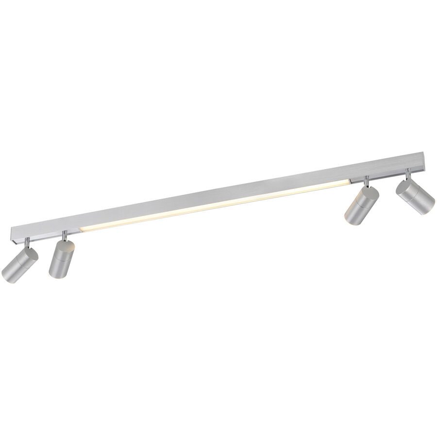 Deckenlampe Q-Frameless Weiss Aluminium 30 cm 6.8 cm - LED - Lichtfarbe: Extra warmweiss - Tageslichtweiss - Deckenlampe- LED Energiesparlampe