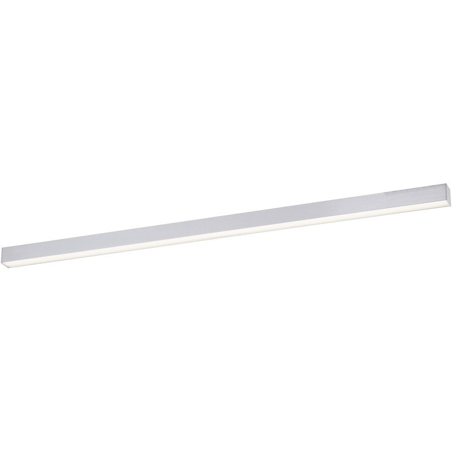 Deckenlampe Pure Silber Kunststoff 3.8 cm 3.9 cm - Farbe: Aluminium - LED - Lichtfarbe: Extra warmweiss - Tageslichtweiss - Deckenlampe- LED