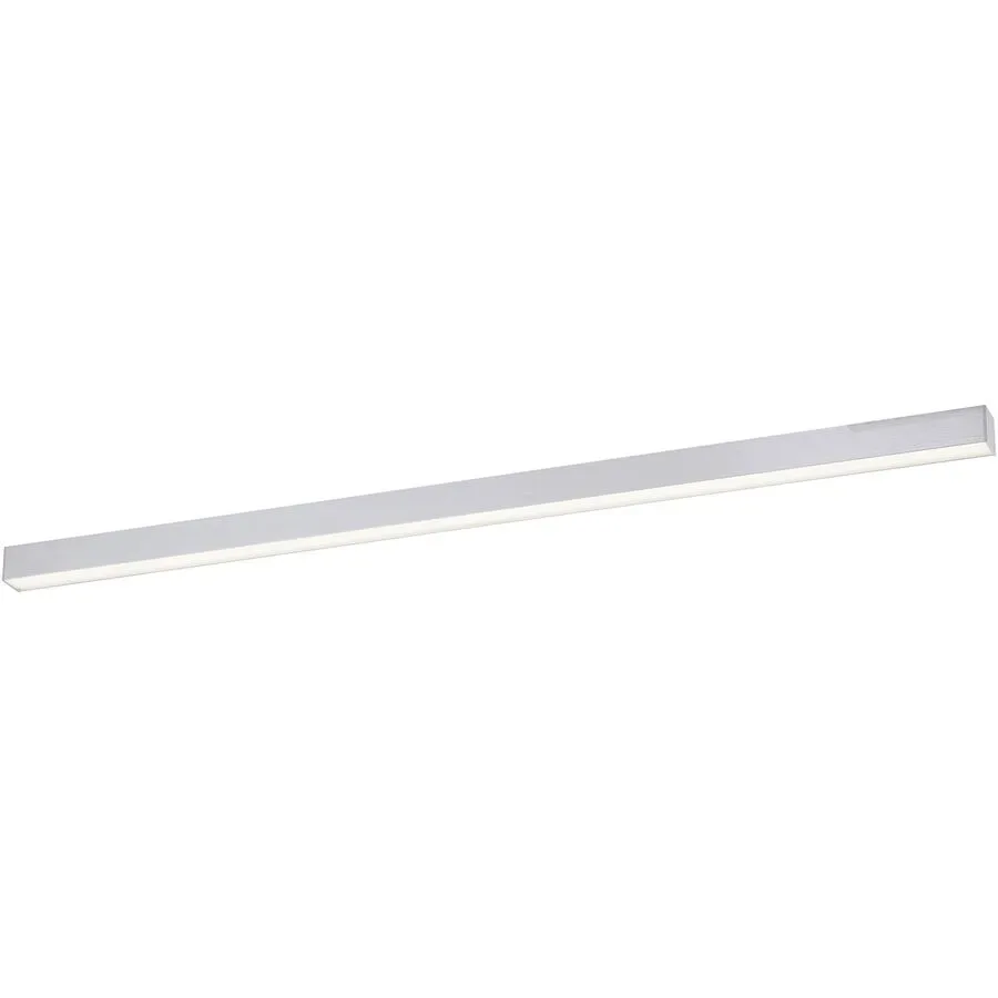 Deckenlampe Pure Silber Kunststoff 3.8 cm 3.9 cm - Farbe: Aluminium - LED - Lichtfarbe: Extra warmweiss - Tageslichtweiss - Deckenlampe- LED