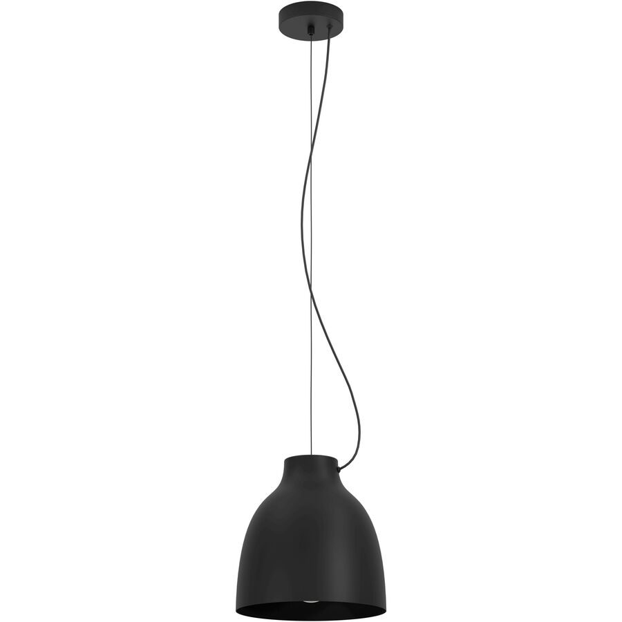 Eglo Pendellampe Camasca Schwarz Stahl 28 cm 110 cm - Pendellampe