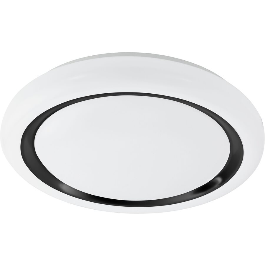 Eglo Wandlampe Capasso Weiss Stahl 48 cm 6 cm - LED - Lichtfarbe: Warmweiss - Wandlampe- LED Energiesparlampe