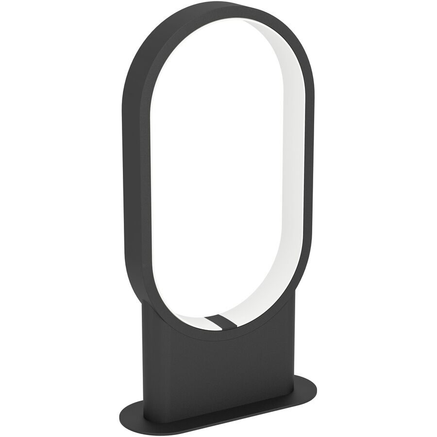 Eglo Tischlampe Codriales Schwarz Aluminium 8 cm 38 cm - LED - Lichtfarbe: Warmweiss - Tischlampe- LED Energiesparlampe