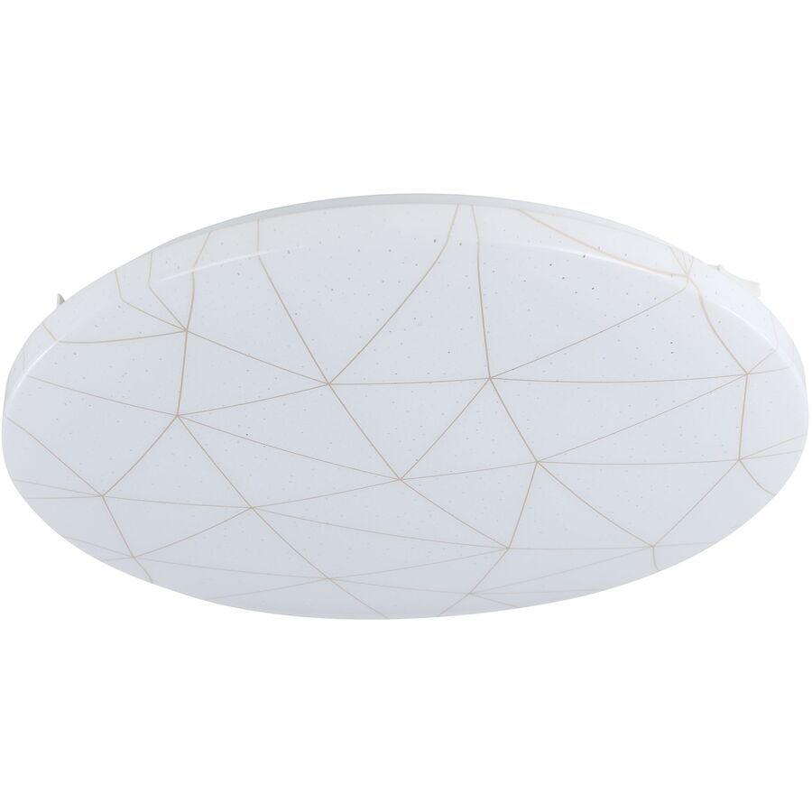 Eglo Deckenlampe Rende Weiss Stahl 38 cm 6 cm - LED - Lichtfarbe: Warmweiss - Deckenlampe- LED Energiesparlampe