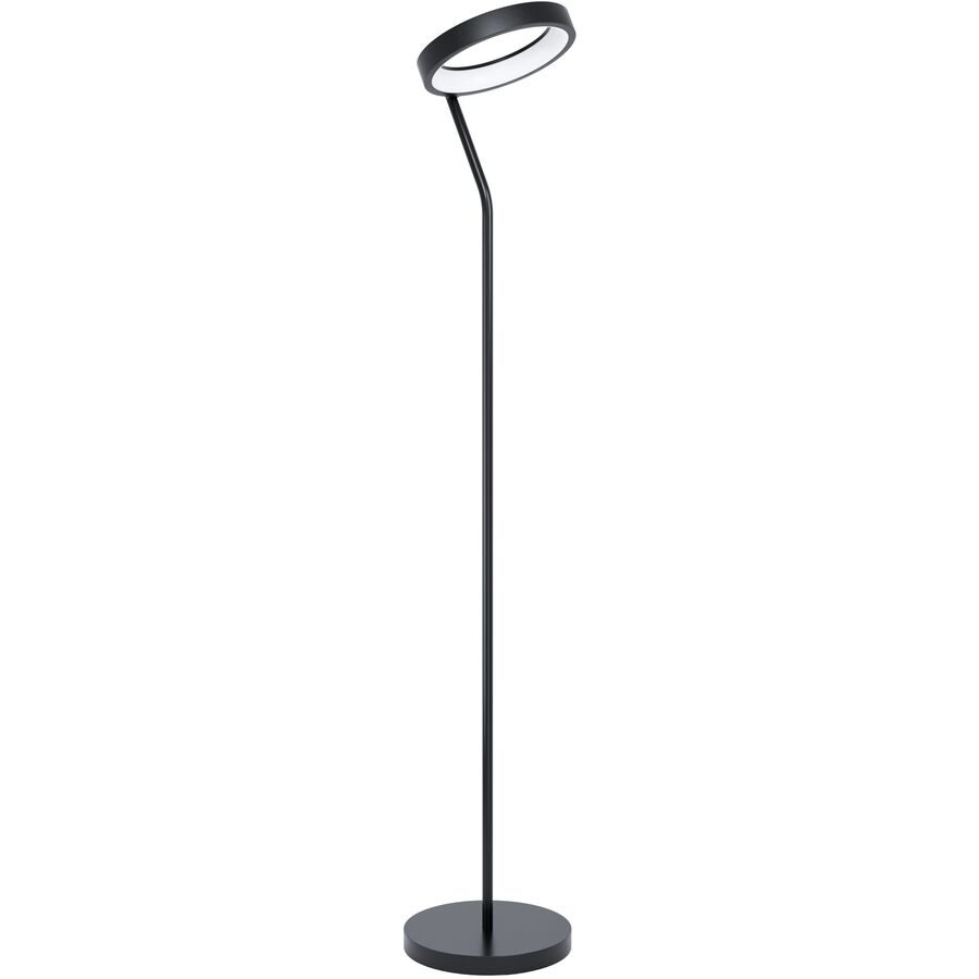 Eglo Stehlampe Marghera-Z Schwarz Stahl 30.5 cm 169 cm - LED - Lichtfarbe: Extra warmweiss - Kaltes Tagesweiss - Stehlampe- LED Energiesparlampe