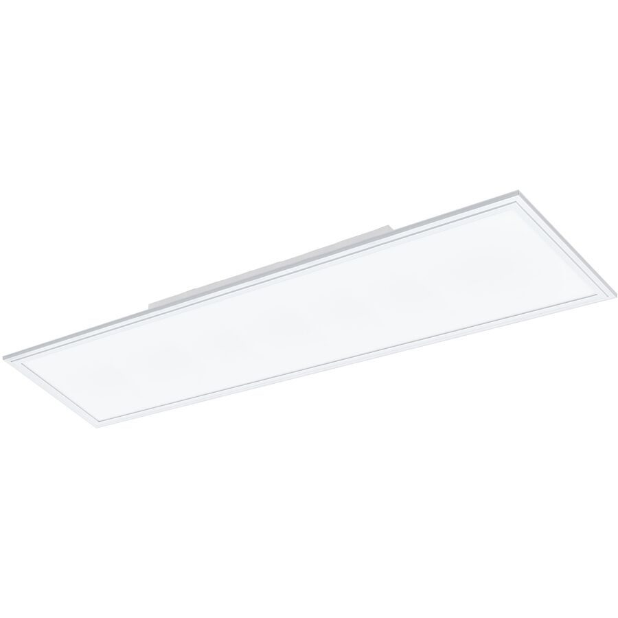 Eglo Deckenlampe Salobrena-Z Weiss Aluminium 30 cm 5 cm - LED - Lichtfarbe: Warmweiss - Kaltes Tagesweiss - Deckenlampe- LED Energiesparlampe