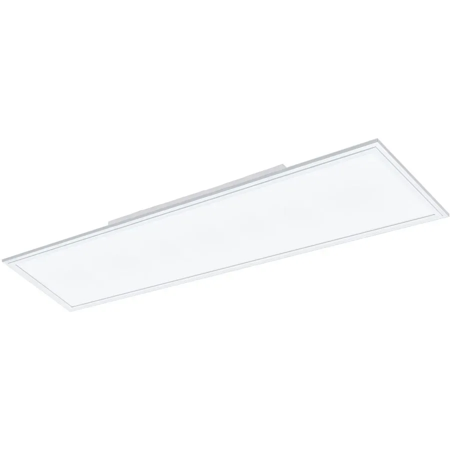 Eglo Deckenlampe Salobrena-Z Weiss Aluminium 30 cm 5 cm - LED - Lichtfarbe: Warmweiss - Kaltes Tagesweiss - Deckenlampe- LED Energiesparlampe