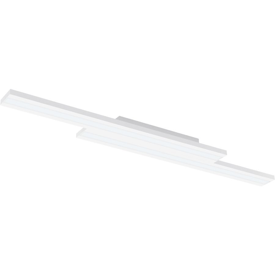 Eglo Deckenlampe Saliteras-Z Weiss Stahl 16 cm 5 cm - LED - Lichtfarbe: Extra warmweiss - Kaltes Tagesweiss - Deckenlampe- LED Energiesparlampe