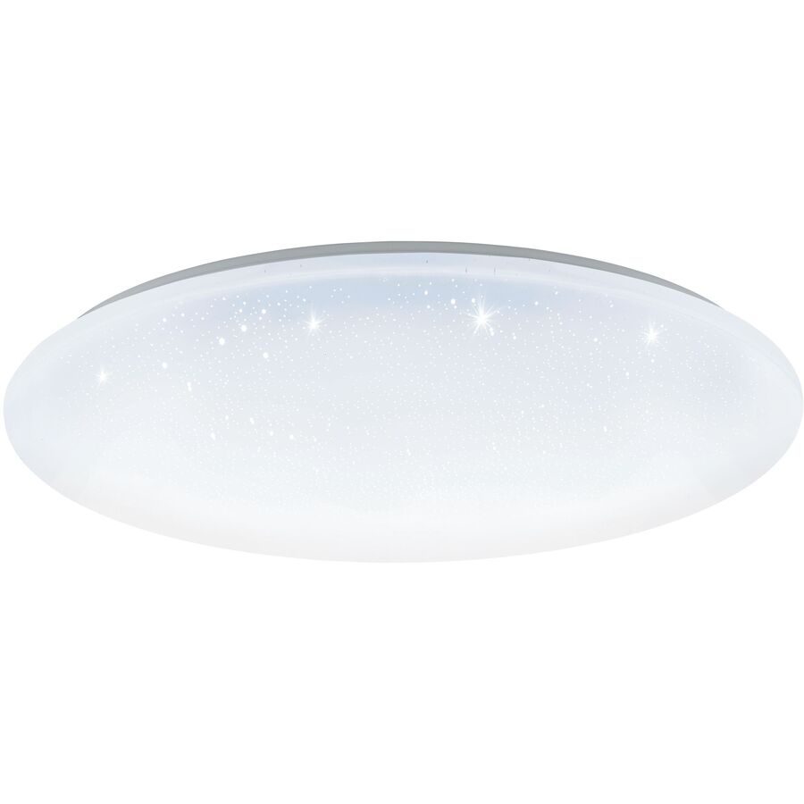 Eglo Deckenlampe Totari-Z Weiss Stahl 53 cm 7 cm - LED - Lichtfarbe: Extra warmweiss - Kaltes Tagesweiss - Deckenlampe- LED Energiesparlampe
