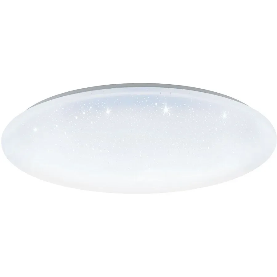 Eglo Deckenlampe Totari-Z Weiss Stahl 53 cm 7 cm - LED - Lichtfarbe: Extra warmweiss - Kaltes Tagesweiss - Deckenlampe- LED Energiesparlampe
