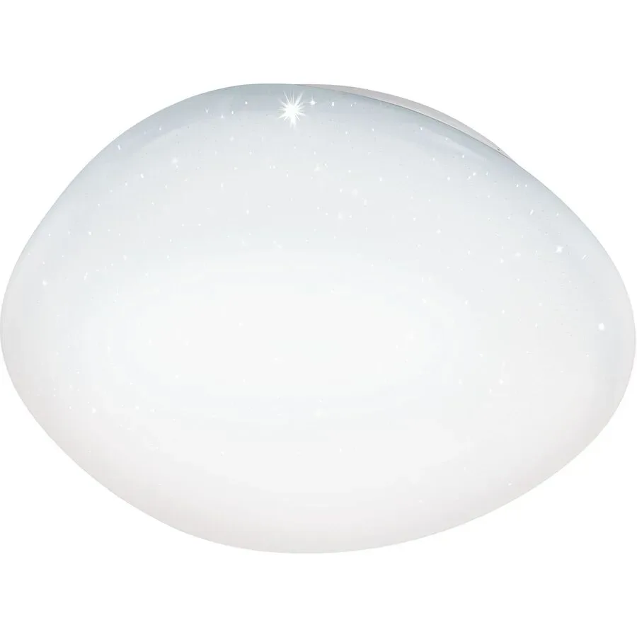 Eglo Deckenlampe Sileras-Z Weiss Stahl 60 cm 6 cm - LED - Lichtfarbe: Extra warmweiss - Kaltes Tagesweiss - Deckenlampe- LED Energiesparlampe