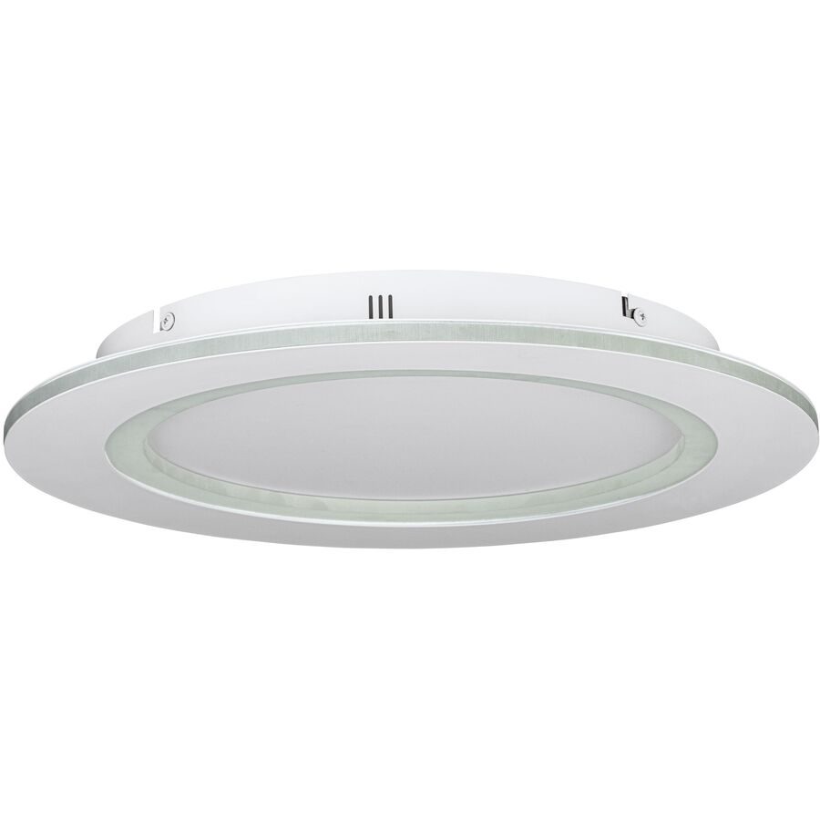 Eglo Deckenlampe Padrogiano-Z Weiss Stahl 45 cm 5 cm - LED - Lichtfarbe: Extra warmweiss - Kaltes Tagesweiss - Deckenlampe- LED Energiesparlampe