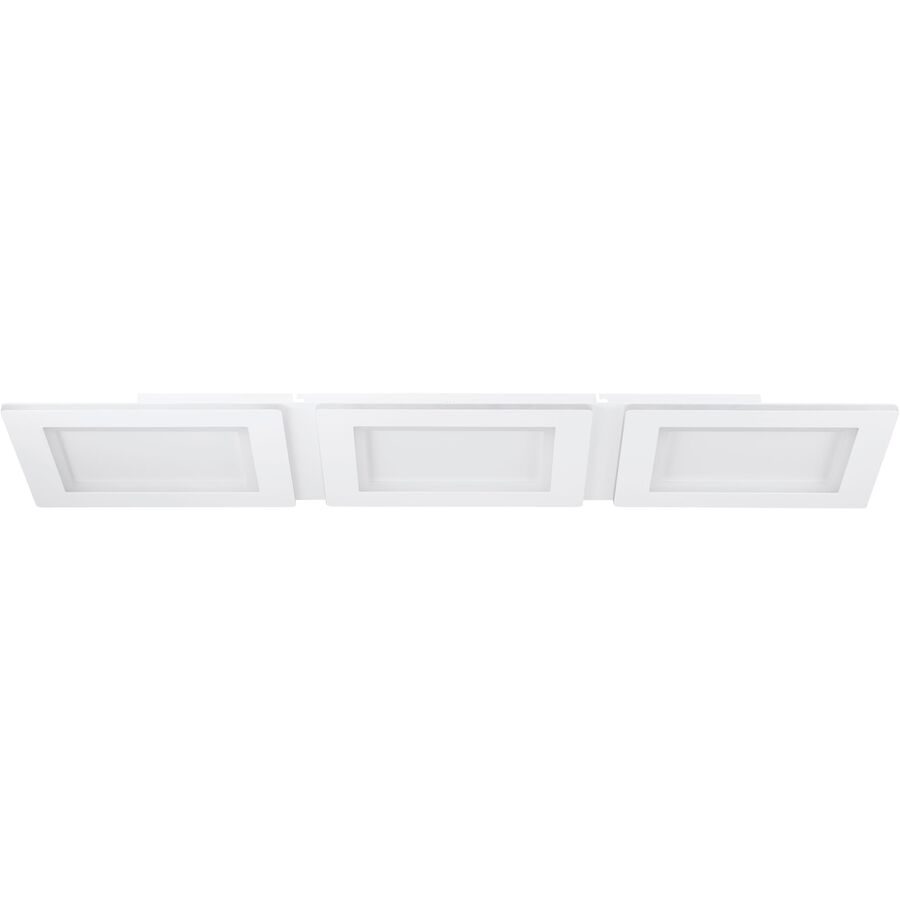 Eglo Deckenlampe Padrogiano-Z Weiss Stahl 30 cm 5 cm - LED - Lichtfarbe: Extra warmweiss - Kaltes Tagesweiss - Deckenlampe- LED Energiesparlampe