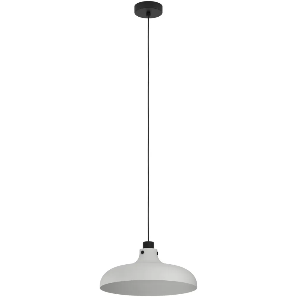 Eglo Pendellampe Matlock Grau/Schwarz Stahl 38 cm 110 cm - Pendellampe