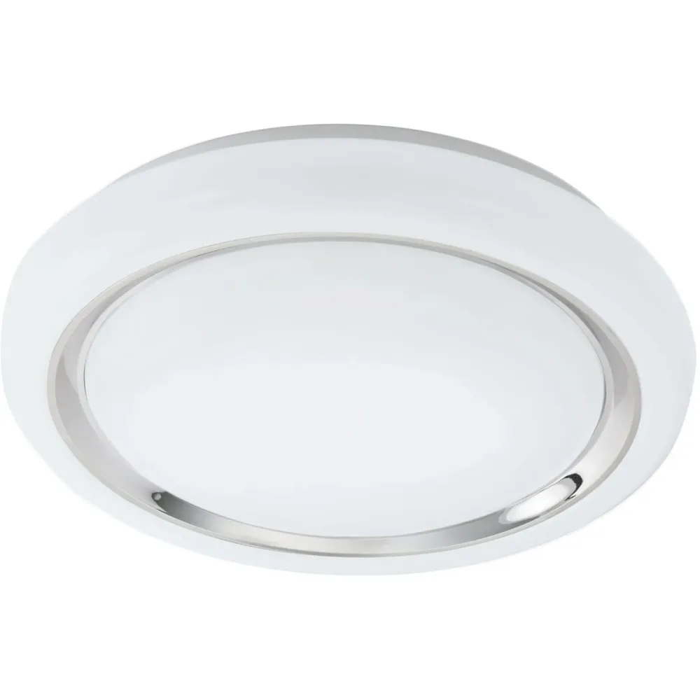 Eglo Wandlampe Capasso Weiss Stahl 34 cm 6.5 cm - LED - Lichtfarbe: Warmweiss - Wandlampe- LED Energiesparlampe