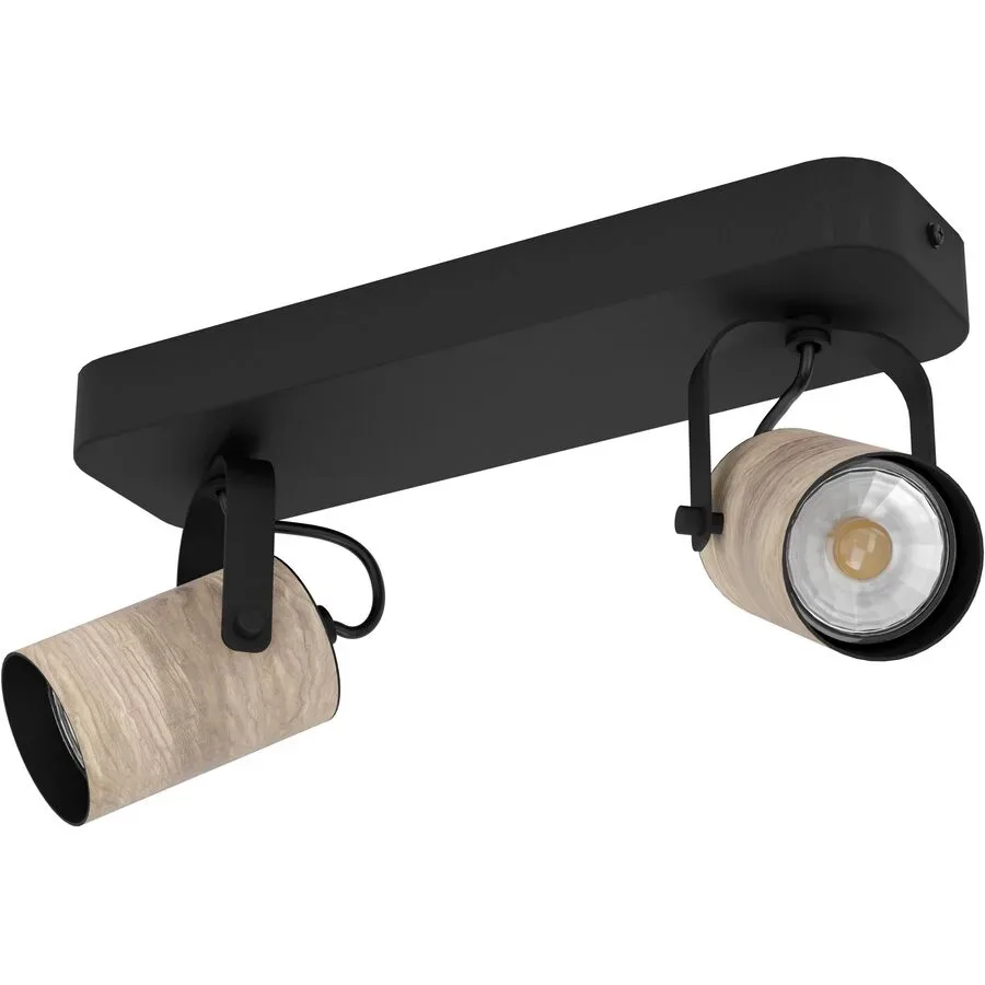 Eglo Spot Cayuca Schwarz Stahl 10 cm 12 cm - LED - Spot- LED Energiesparlampe