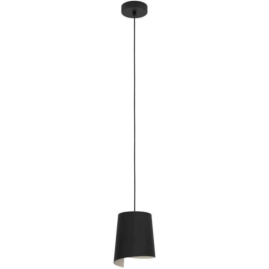 Eglo Pendellampe Bolivia Schwarz Stahl 18 cm 110 cm - Pendellampe