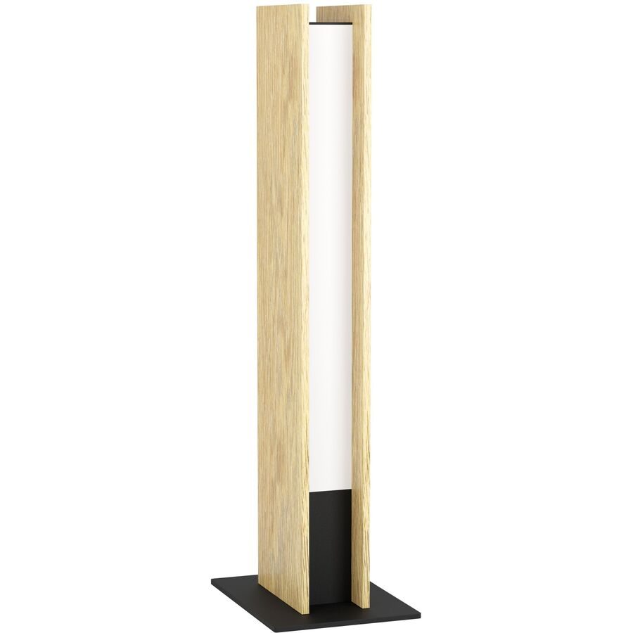 Eglo Tischlampe Anchorena-Z Braun/Schwarz Stahl/Holz 5.5 cm 46.5 cm - LED - Lichtfarbe: Extra warmweiss - Kaltes Tagesweiss - Material: Holz/Stahl -