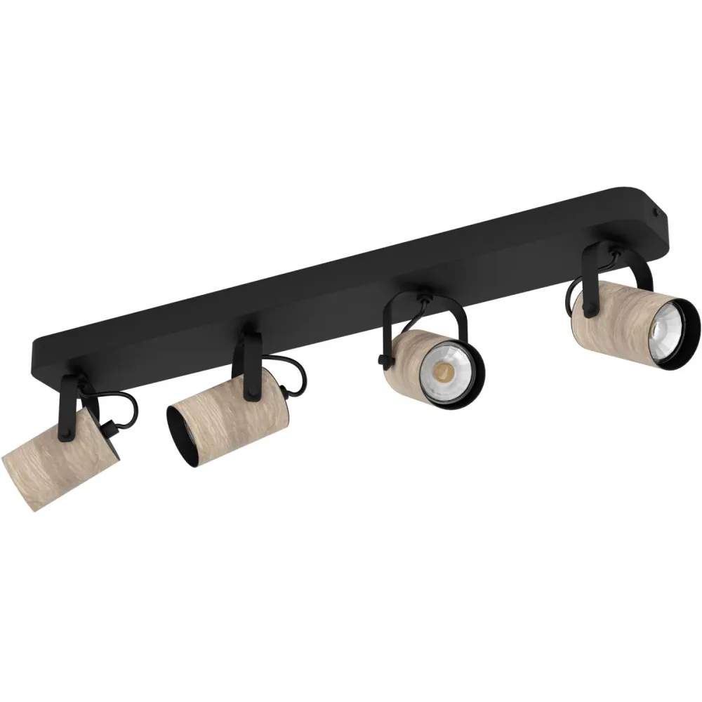 Eglo Spot Cayuca Schwarz Stahl 10 cm 12 cm - LED - Spot- LED Energiesparlampe