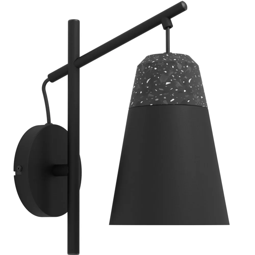 Eglo Wandlampe Canterras Schwarz Stahl 0 cm 32 cm - Wandlampe