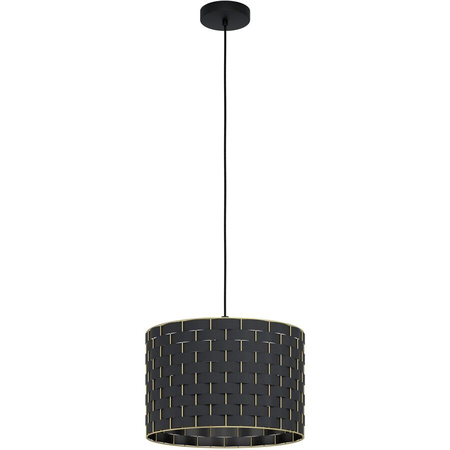 Eglo Pendellampe Marasales Schwarz Stahl 38 cm 110 cm - Pendellampe