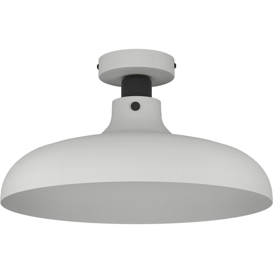 Eglo Deckenlampe Matlock Grau/Schwarz Stahl 38 cm 21 cm - Deckenlampe