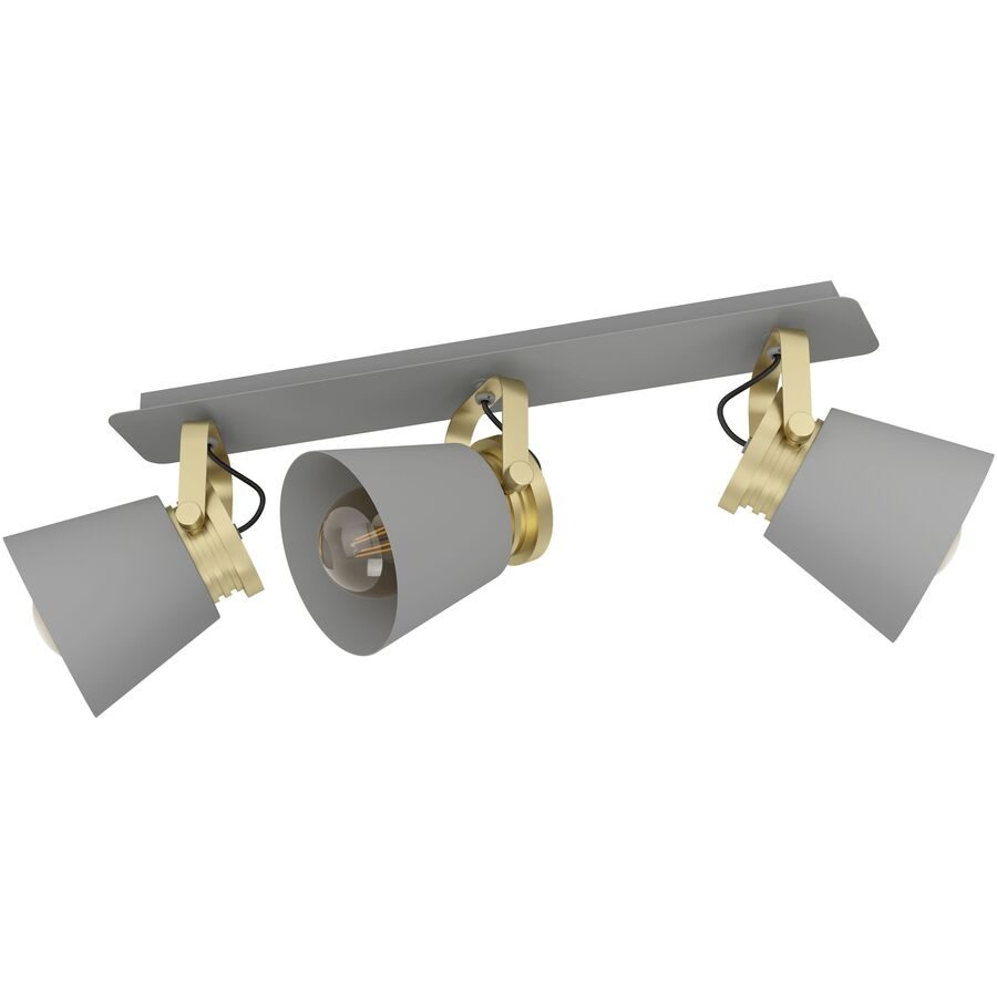 Eglo Spot Twicken Gold/Grau Stahl 20.5 cm 17.5 cm - Spot