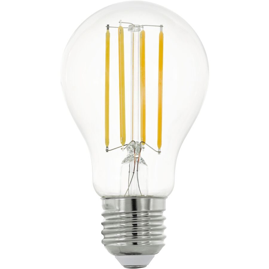 Eglo Leuchtmittel LEDE27 Glas E27 6 W - Farbe: Transparent - LED - Lichtfarbe: Helles Neutralweiss - Leuchtmittel- LED Leuchtmittel