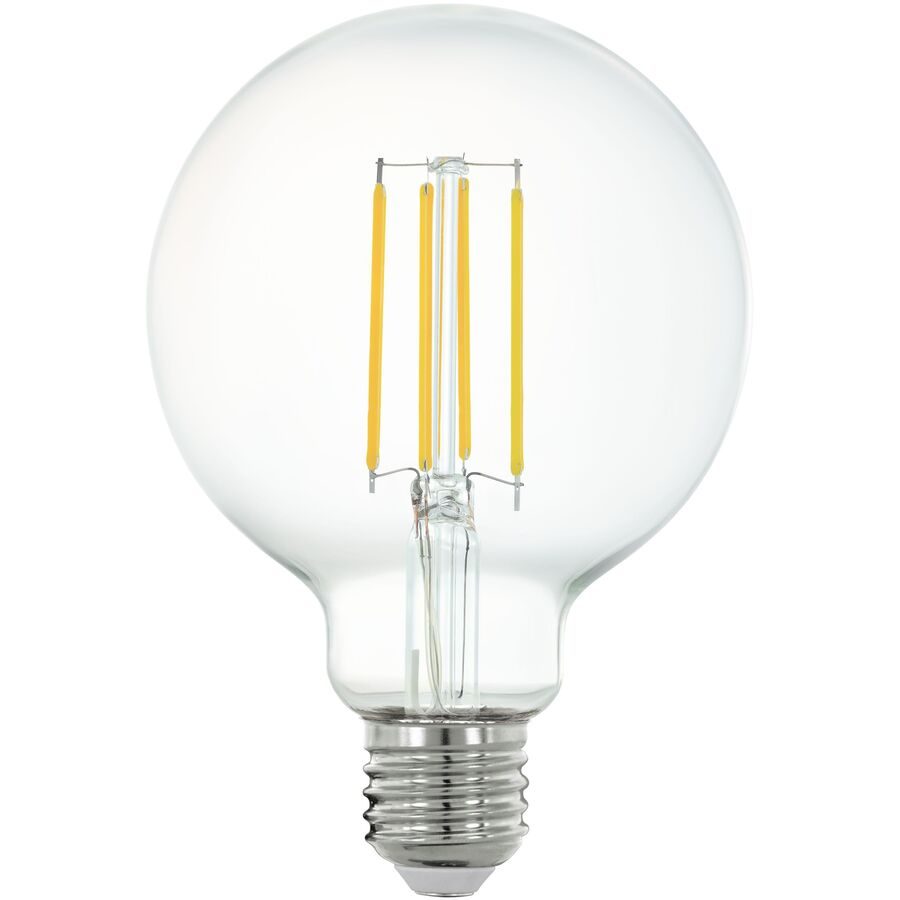 Eglo Leuchtmittel LEDE27 Glas E27 6 W - Farbe: Transparent - LED - Lichtfarbe: Extra warmweiss - Leuchtmittel- LED Leuchtmittel
