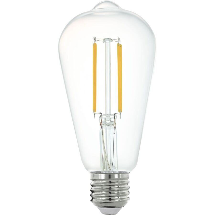Eglo Leuchtmittel LEDE27 Glas E27 6 W - Farbe: Transparent - LED - Lichtfarbe: Extra warmweiss - Leuchtmittel- LED Leuchtmittel