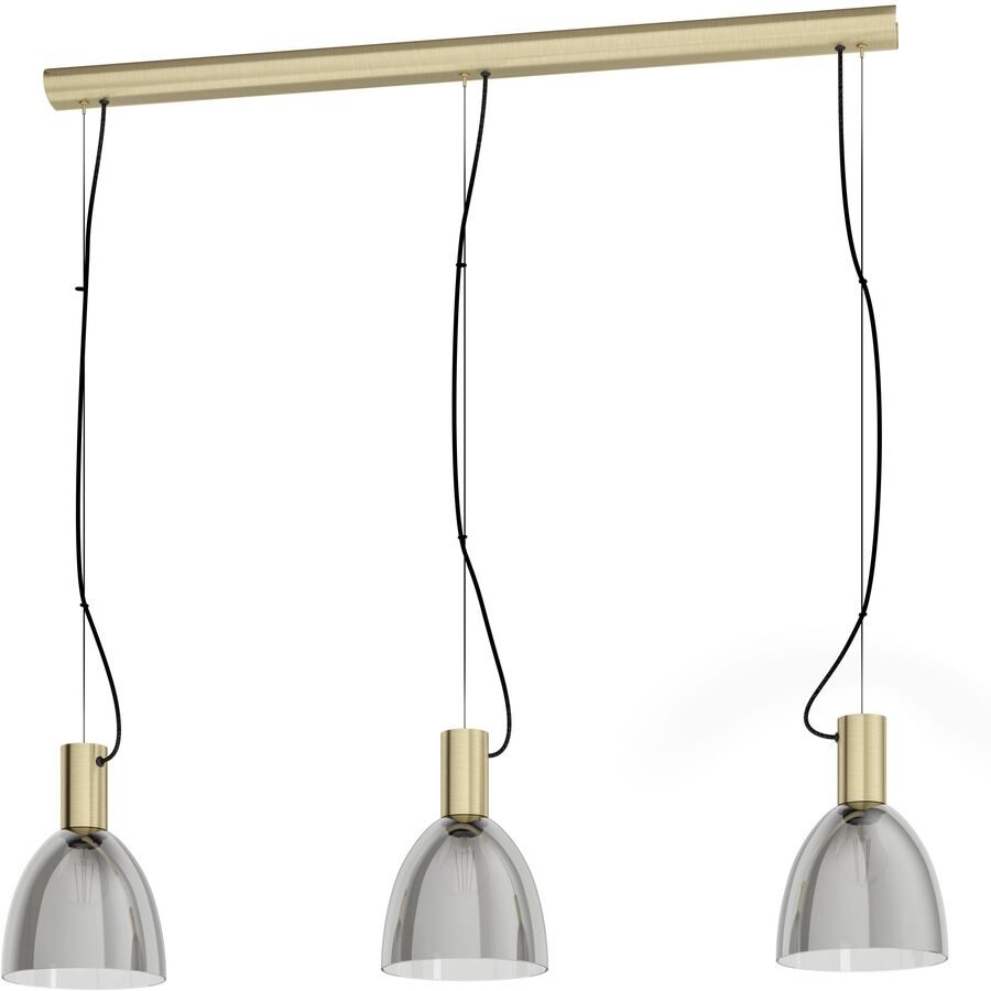 Eglo Pendellampe Lebalio Braun Stahl 19.5 cm 110 cm - Pendellampe