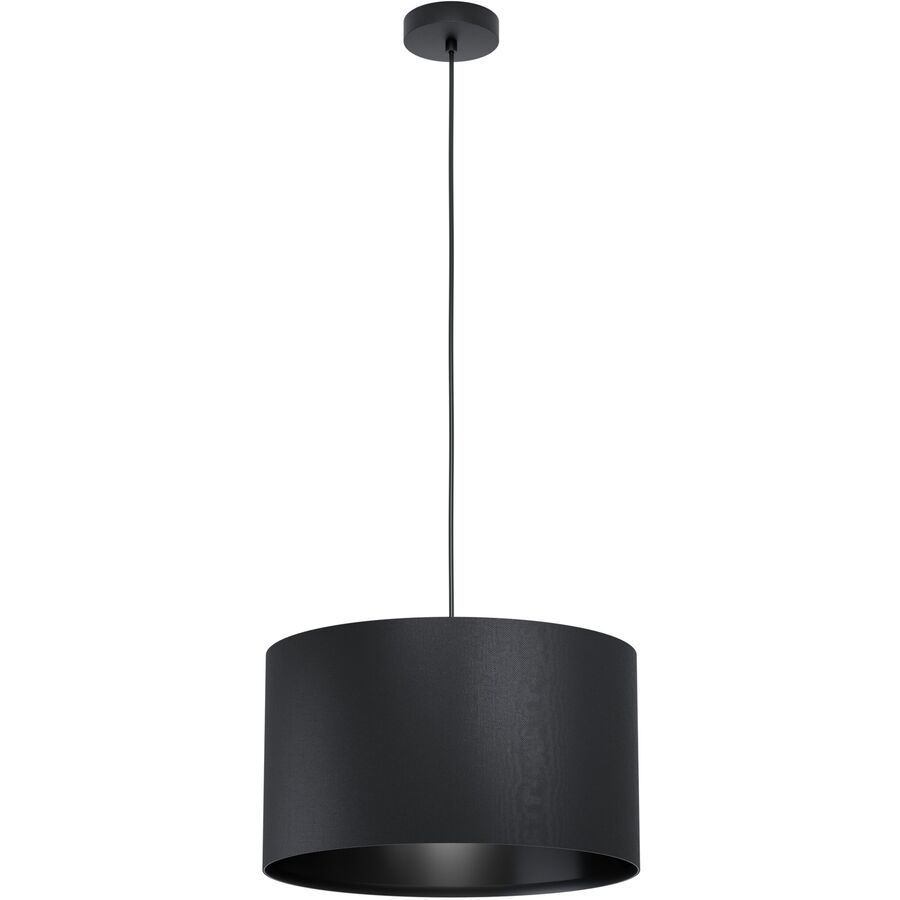 Eglo Pendellampe Maserlo 1 Schwarz Stahl 38 cm 110 cm - Pendellampe